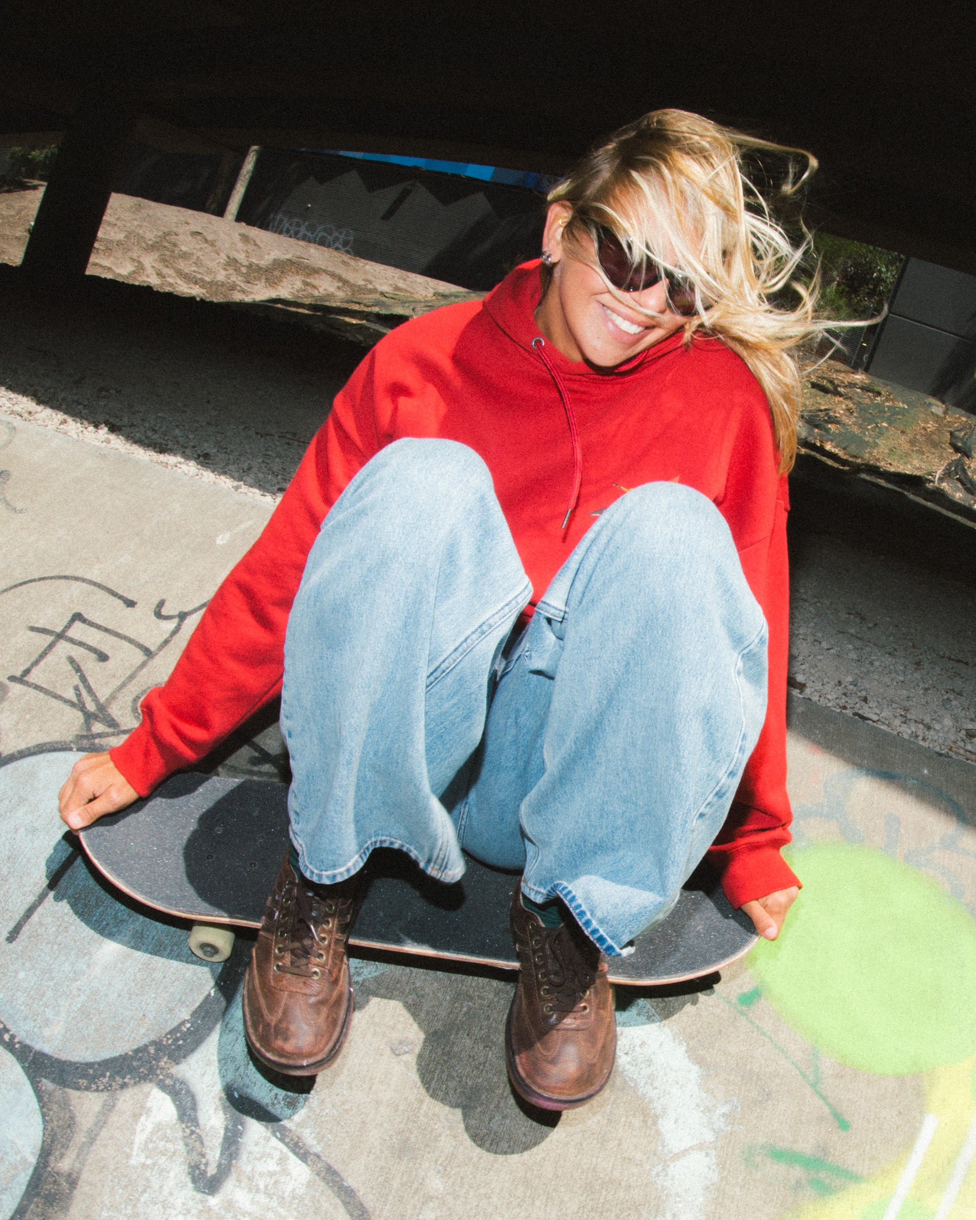 Womens Beeggy Denim Jeans