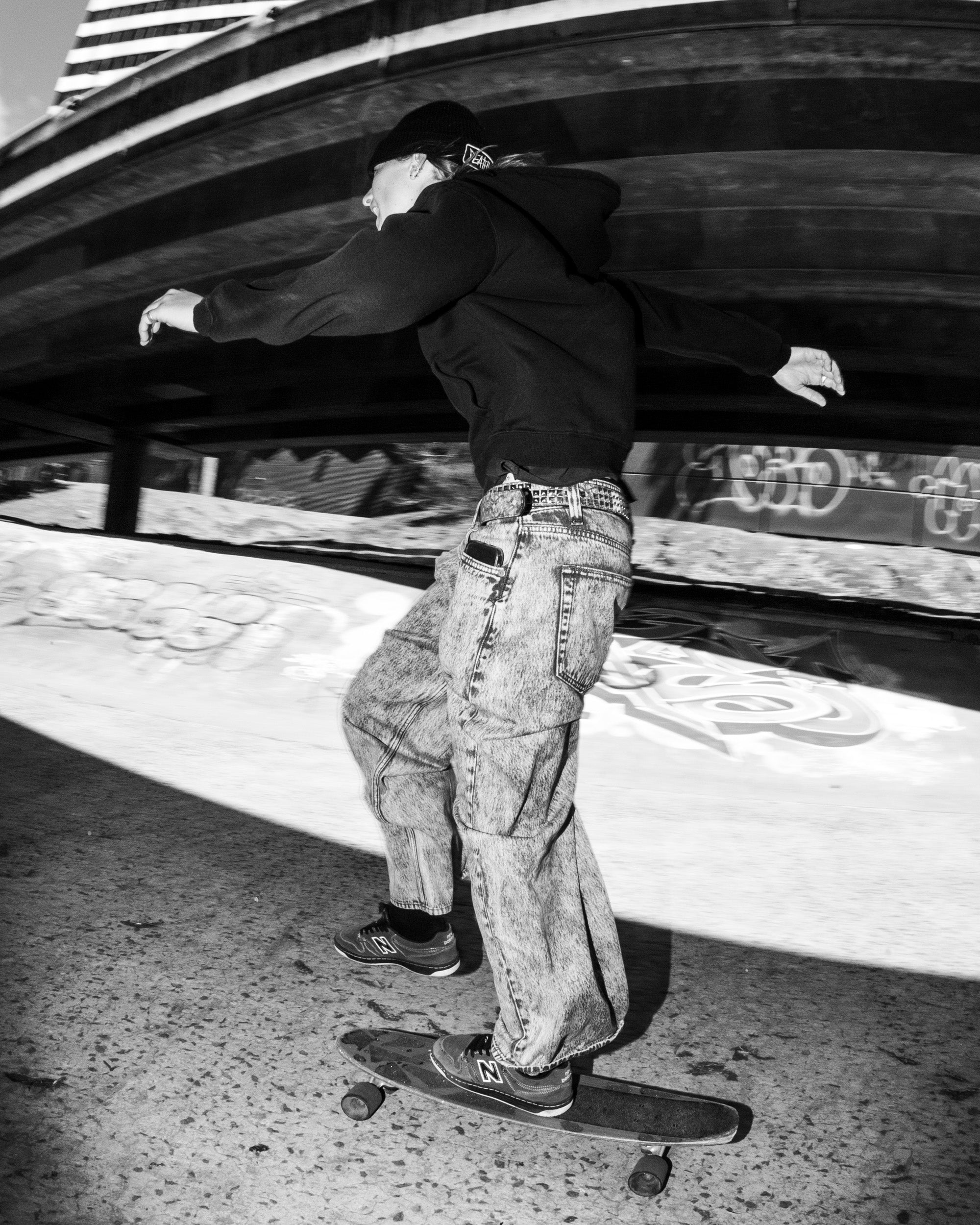 Womens Beeggy Denim Jeans