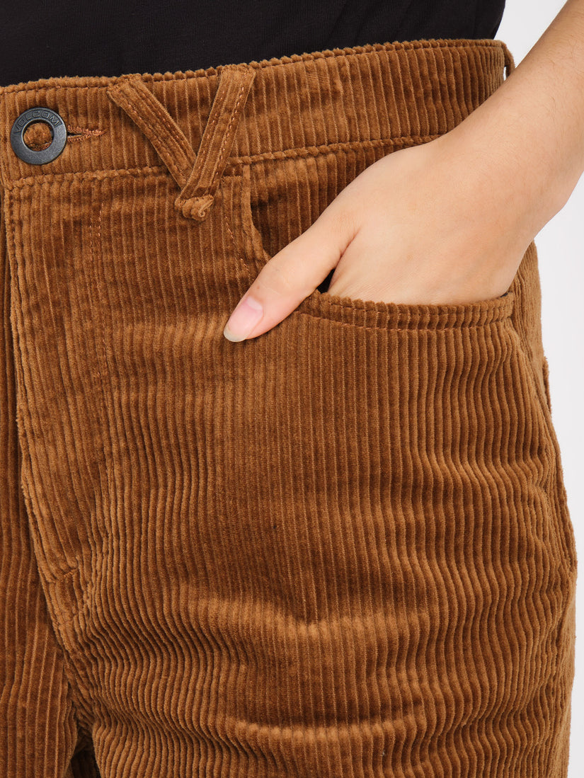 Weellow Cord Pants -Toffee