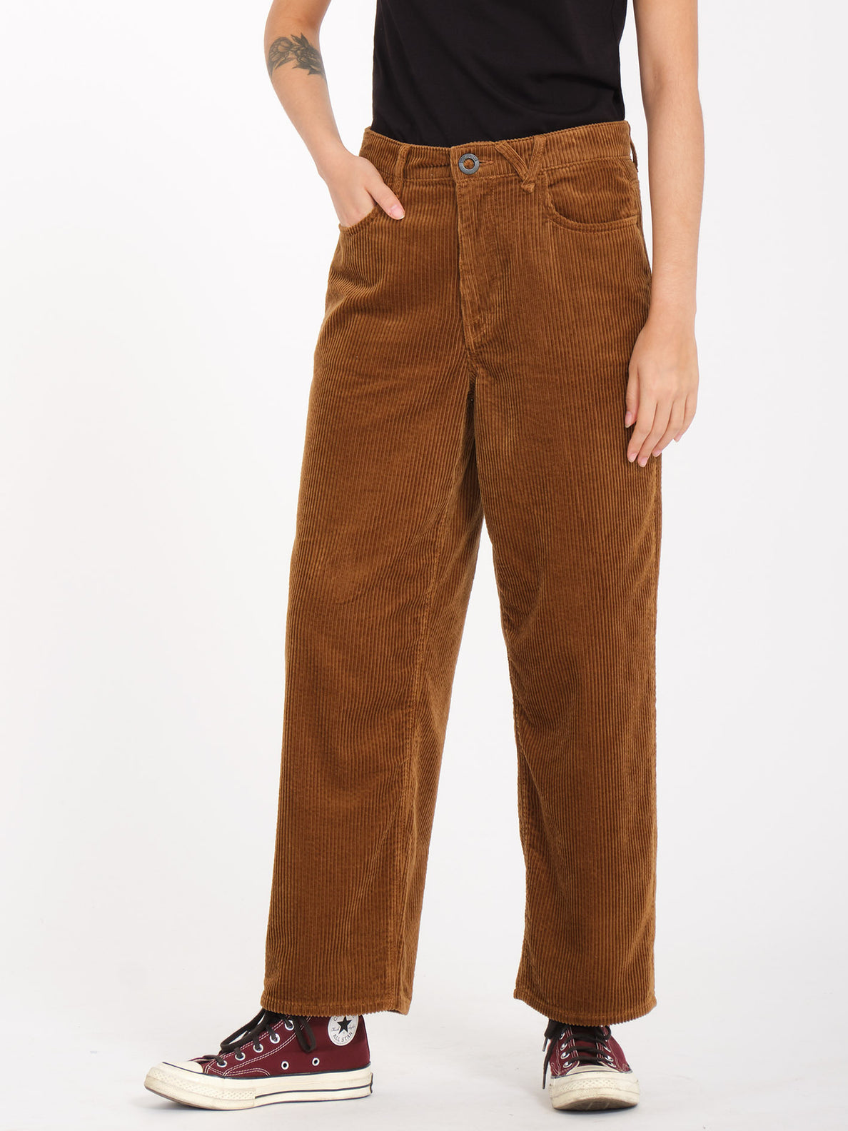 Weellow Cord Pants -Toffee