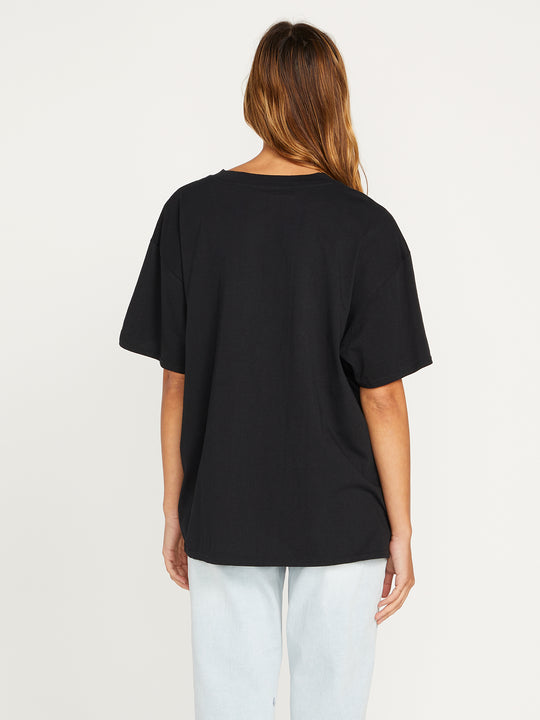 Stones Throw Solid Short Sleeve Tee - Black