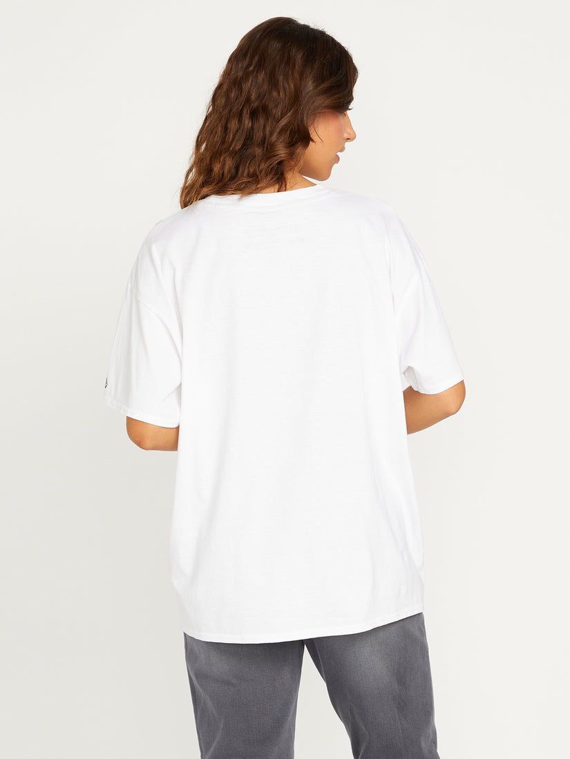 Stones Throw Solid Short Sleeve Tee - White