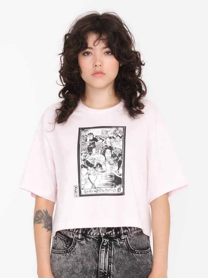 Drumstone Tee - Lilac Ash