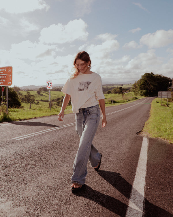 Womens Beeggy Denim Jeans