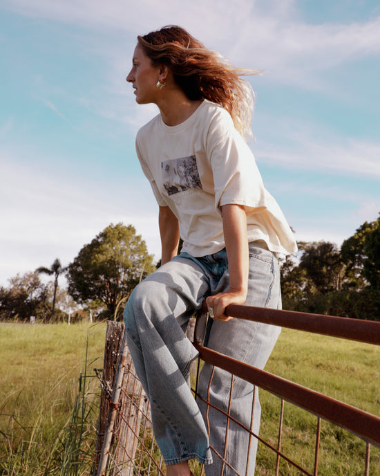 Womens Beeggy Denim Jeans