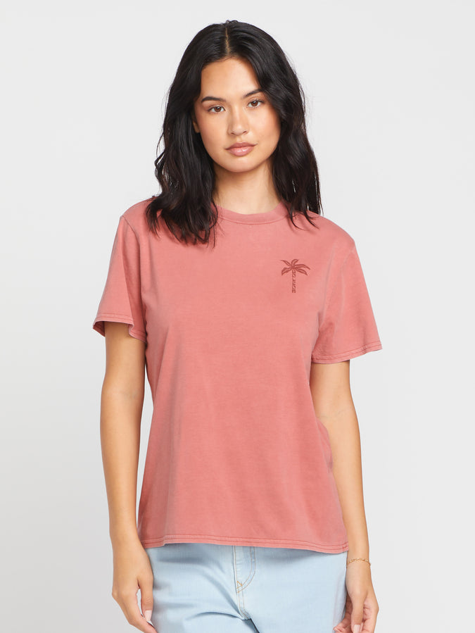 Lock It Up Tee - Mauve Rose