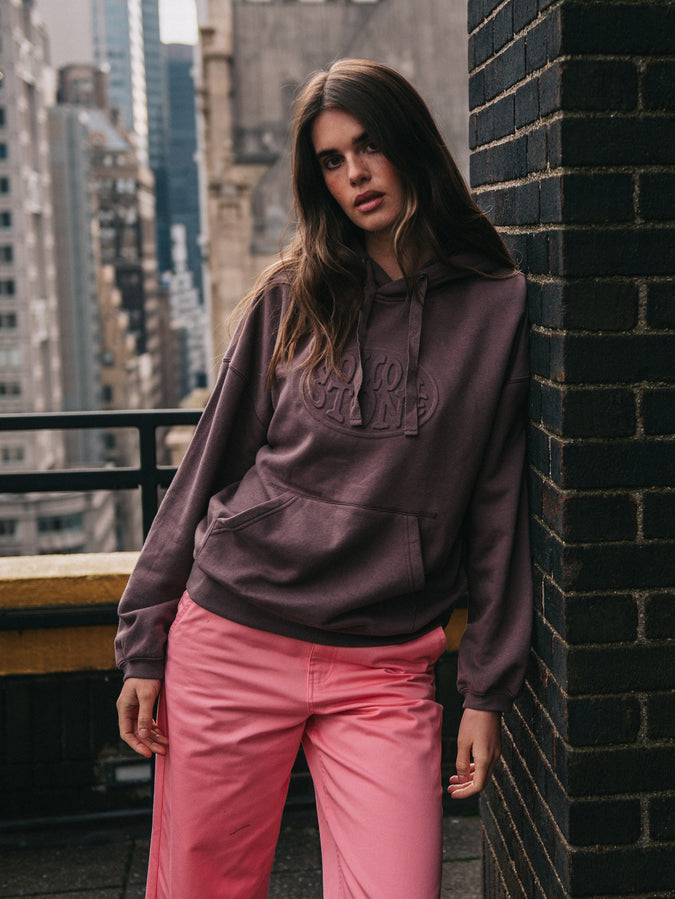 Push Back Hoodie Slate Grey