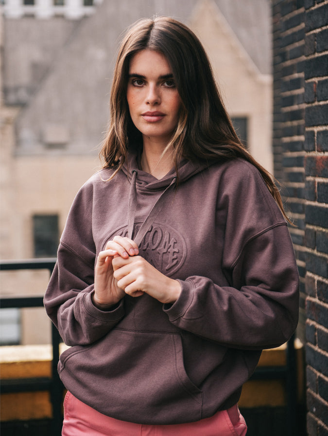 Push Back Hoodie Slate Grey