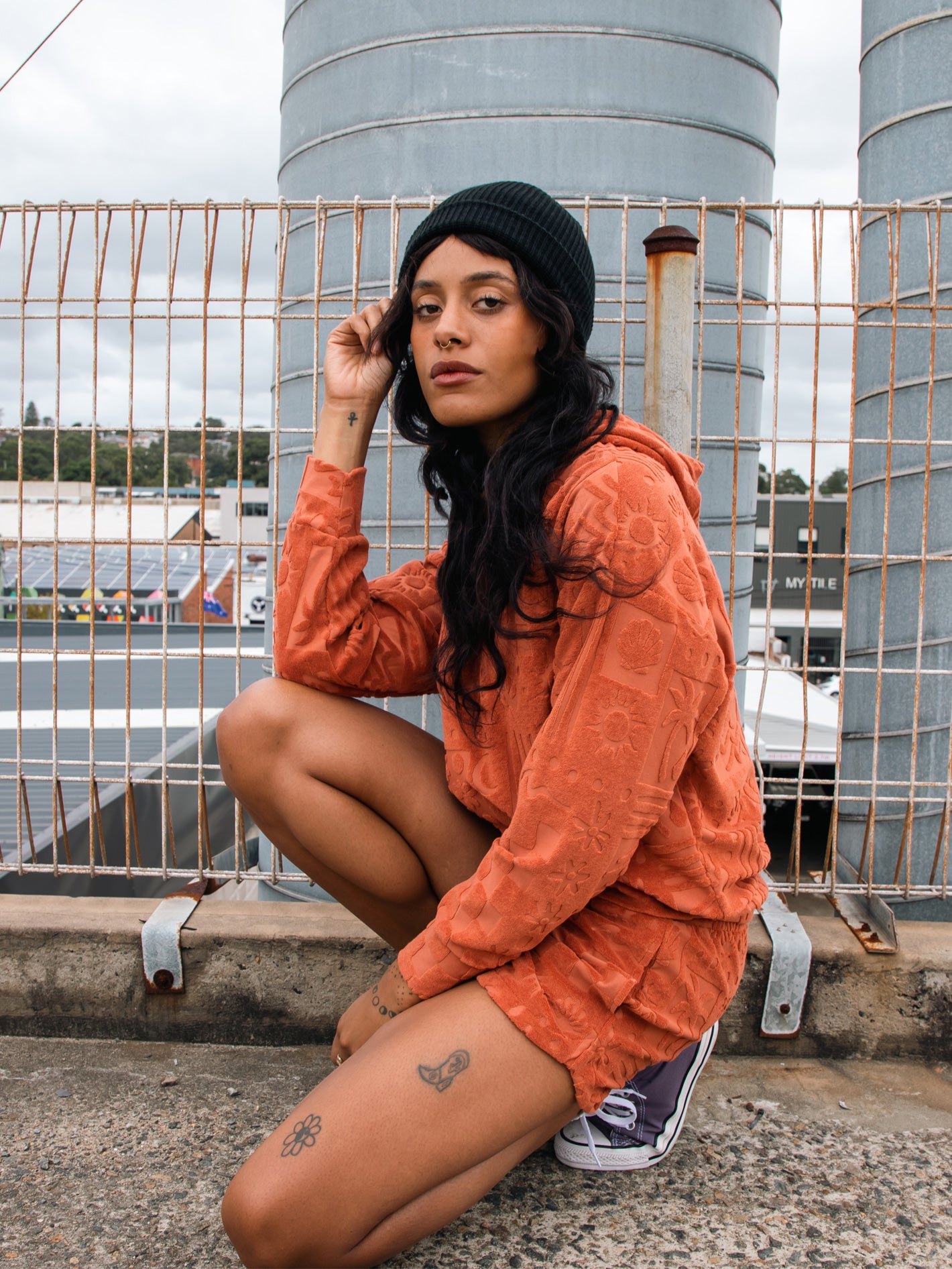 Sunny Wild Terry Cloth Pullover