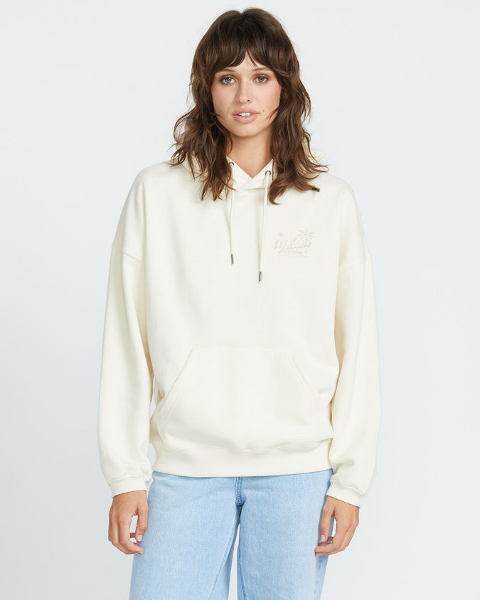 Stone Art Up Hoodie - Bone