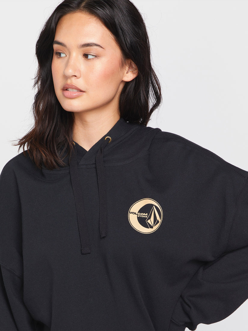 Gold In Hour Hoodie - Black