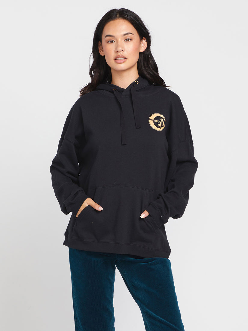 Gold In Hour Hoodie - Black