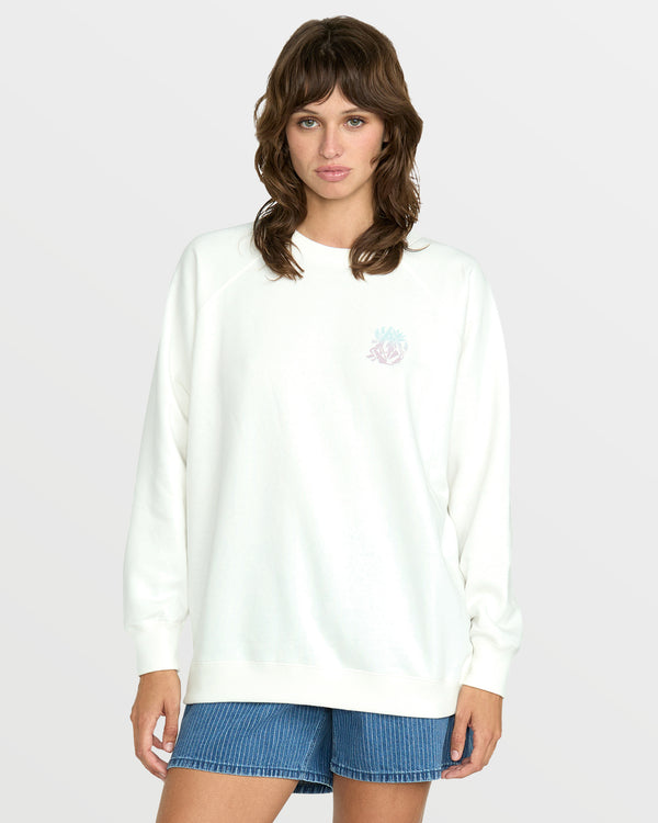 Stone Magic Boyfriend Long Sleeve Crew