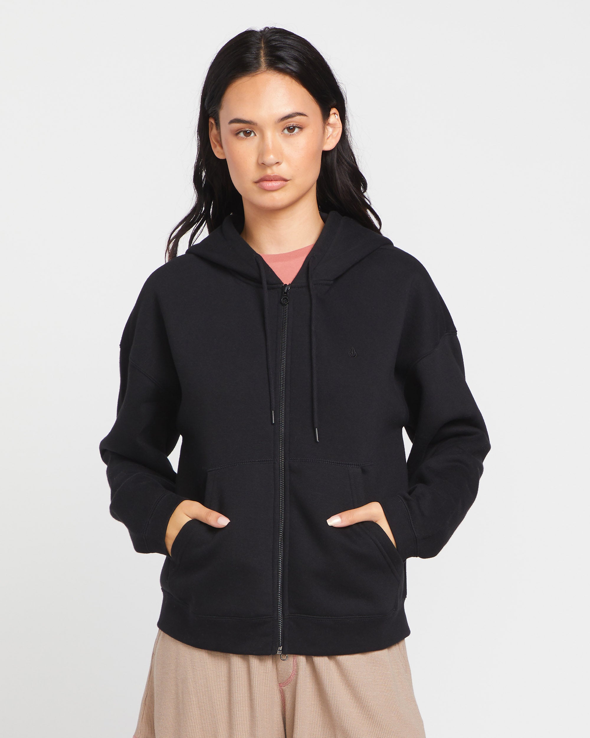 Stone Heart Up Zip Fleece