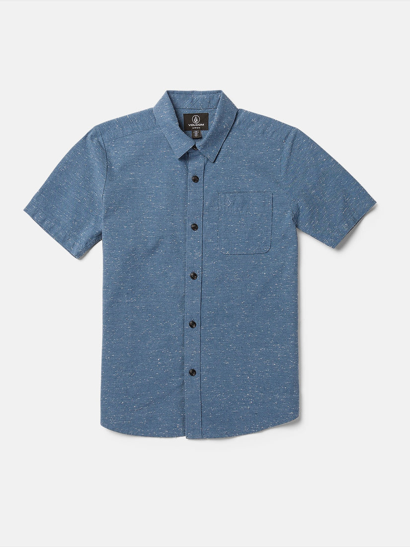 Big Youth Play Date Knight Short Sleeve Shirt - Stone Blue