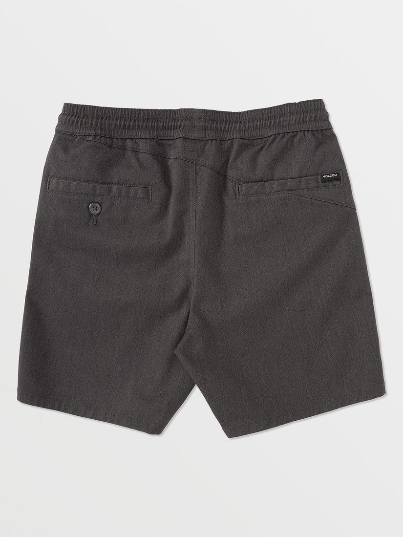 Boys Youth Frickin Elastic 15" Shorts - Charcoal Heather