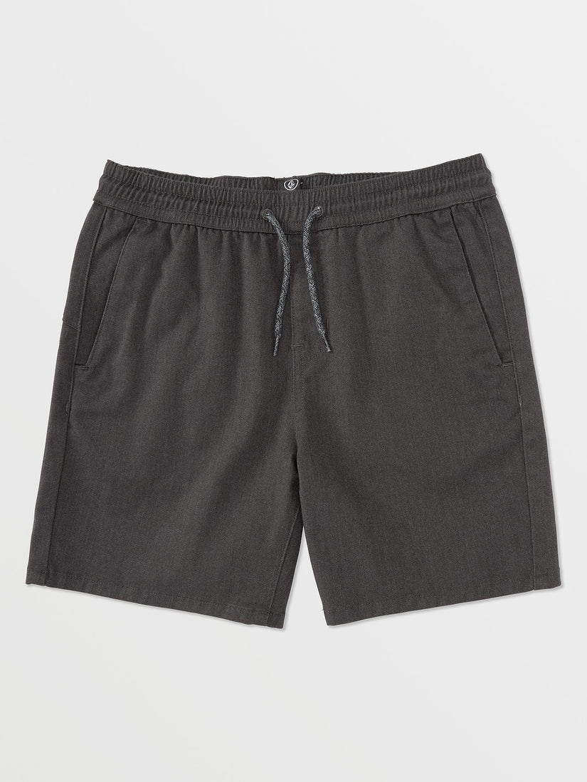 Boys Youth Frickin Elastic 15" Shorts - Charcoal Heather