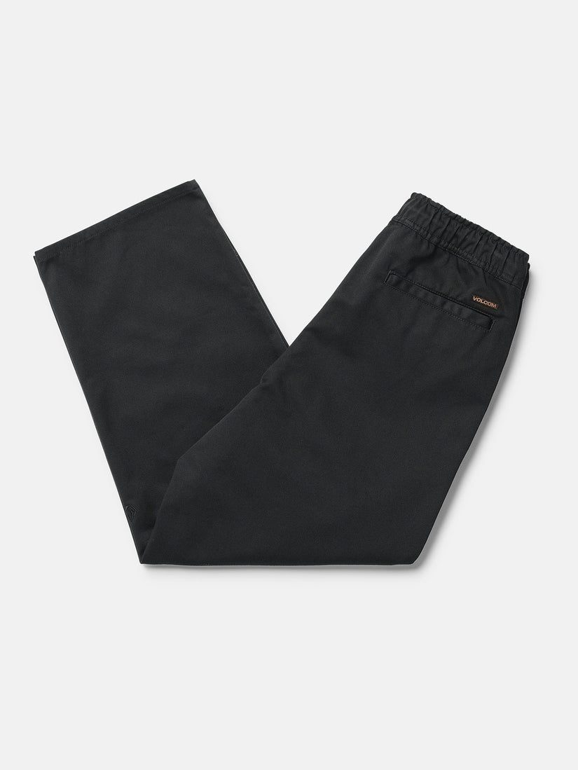 Big Youth Freazy Elastic Waist Pant - Black