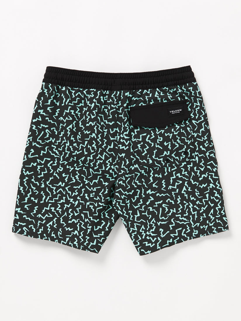 Big Youth Asphalt Beach Trunk Boardshort - Black