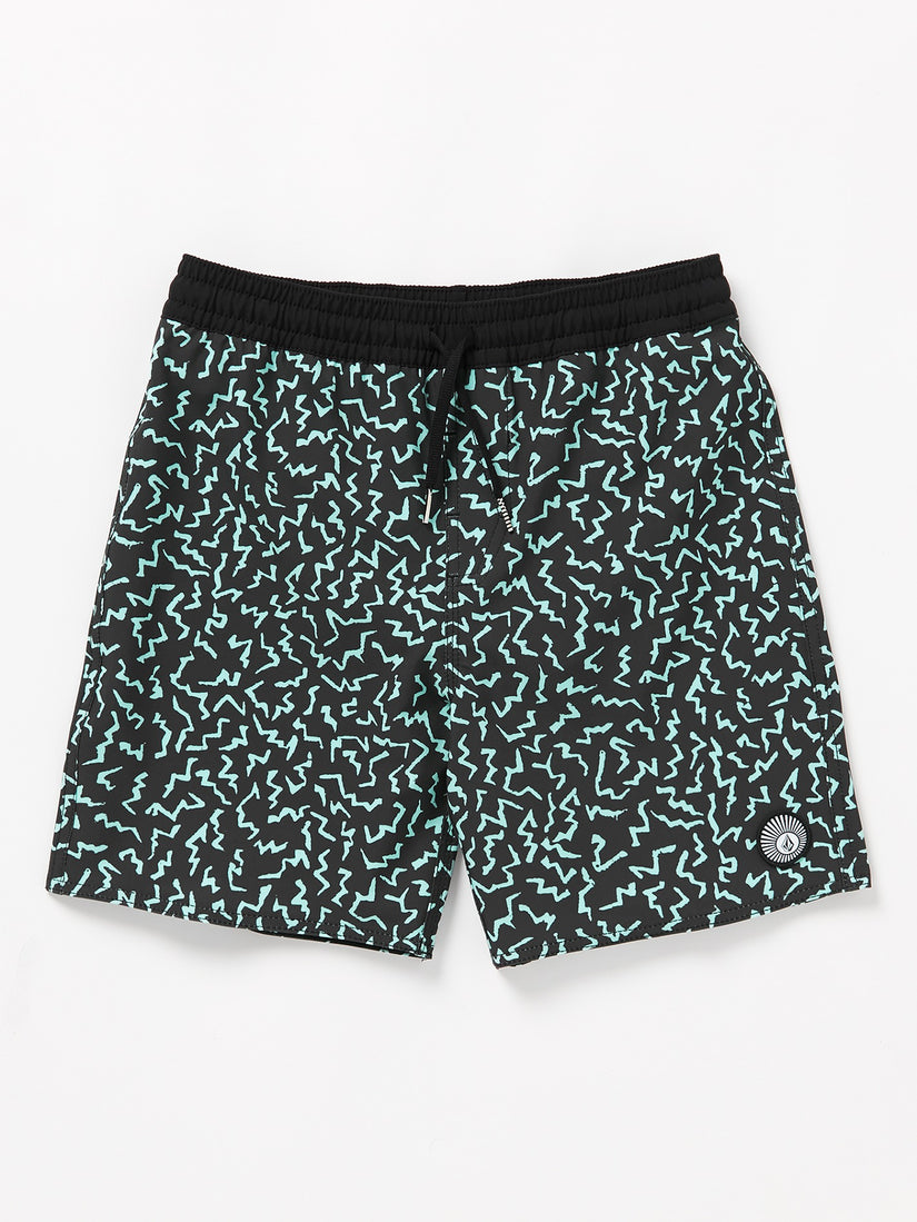 Big Youth Asphalt Beach Trunk Boardshort - Black
