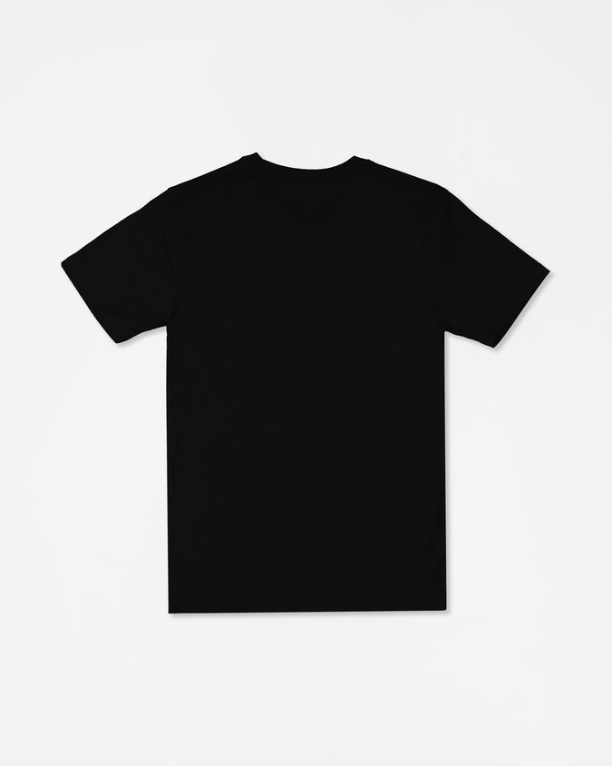 Big Youth Crisp Stone Fill Short Sleeve Tee - Black
