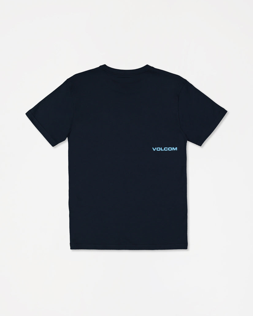 Big Youth Aus Mini Circle Short Sleeve Tee - Navy