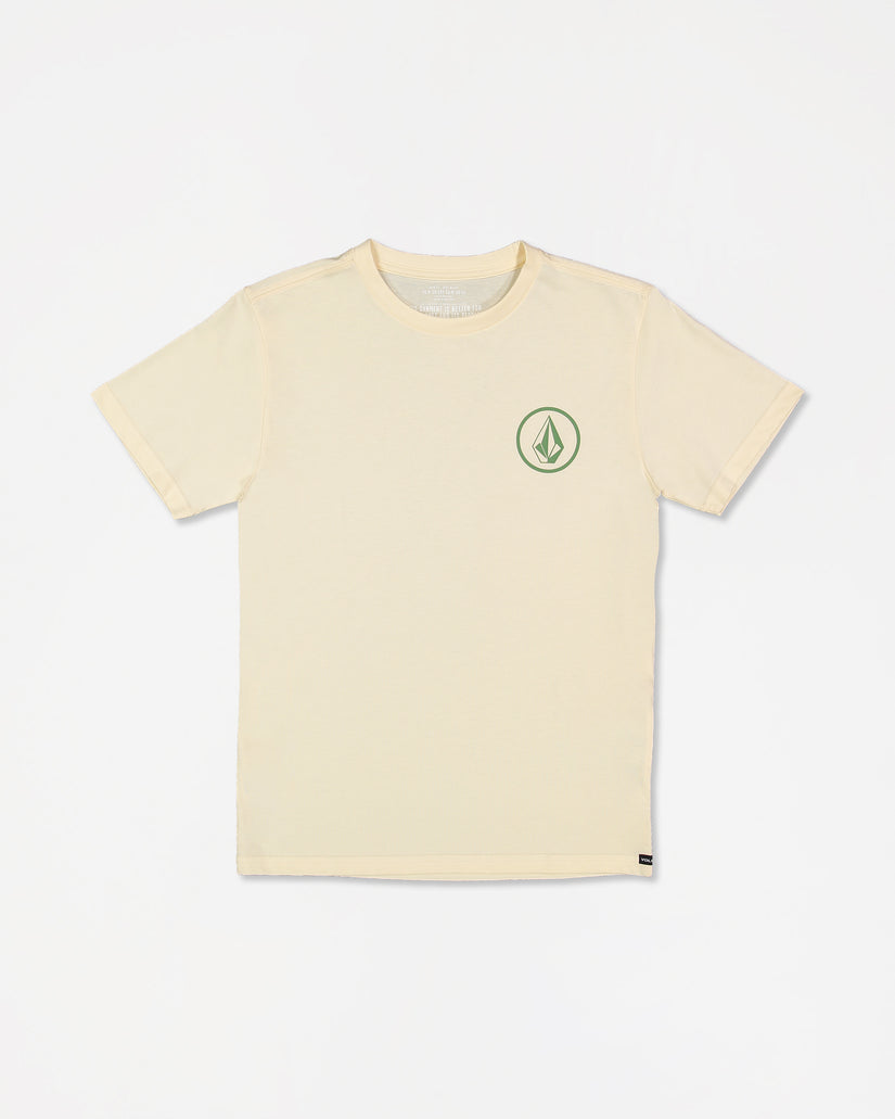 Big Youth Aus Mini Circle Short Sleeve Tee - Sand