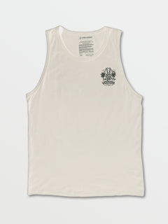 Boys Youth Peace Out Tank Top - Whitecap Grey
