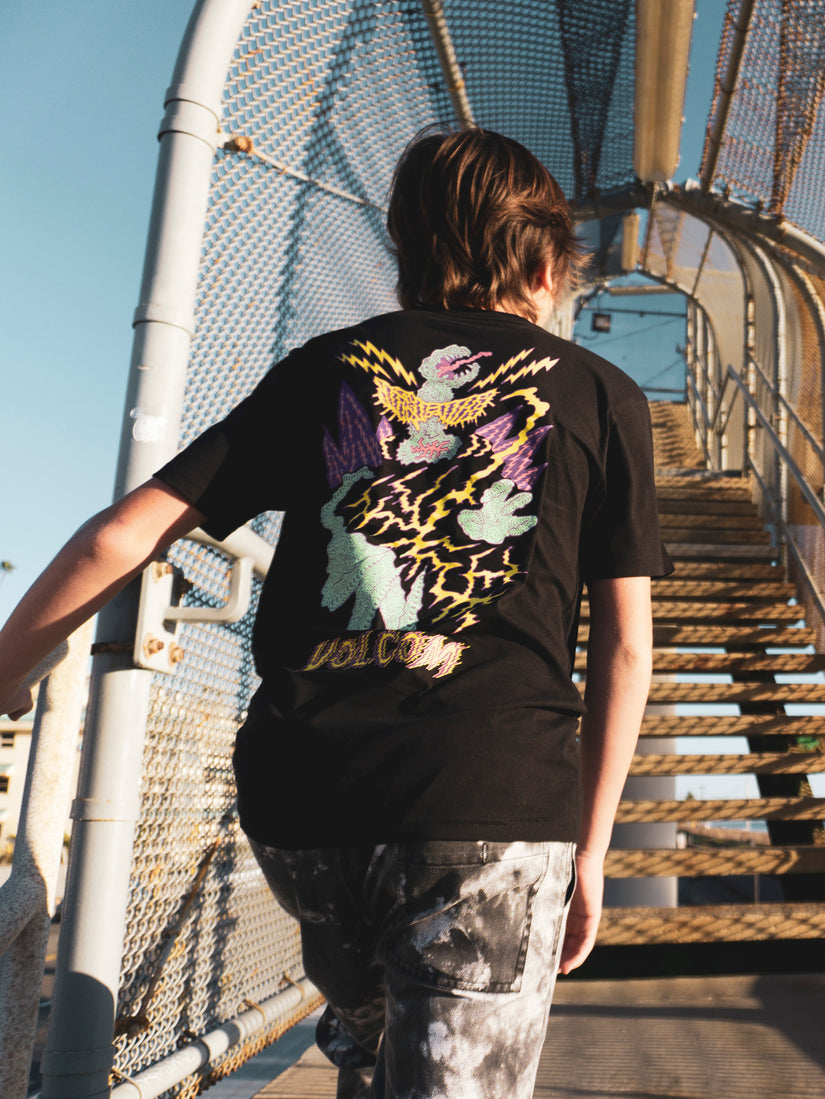 Big Youth Featured Artist Tetsunori Short Sleeve Tee - Black