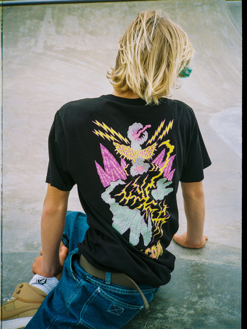 Big Youth Featured Artist Tetsunori Short Sleeve Tee - Black