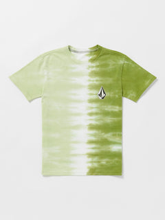 Boys Youth Iconic Stone Plus Short Sleeve T-Shirt - Seaweed Green