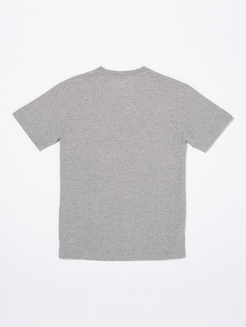 Big Youth Skullskate Hth Short Sleeve T-Shirt - Heather Grey