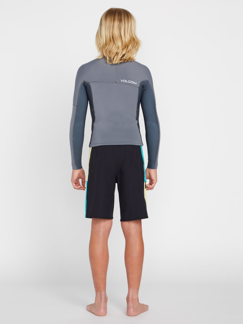 Boys Youth Modulator 2mm Long Sleeve Jacket Wetsuit - Charcoal