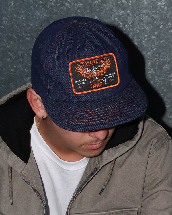 Mens Workwear Hammered Cap