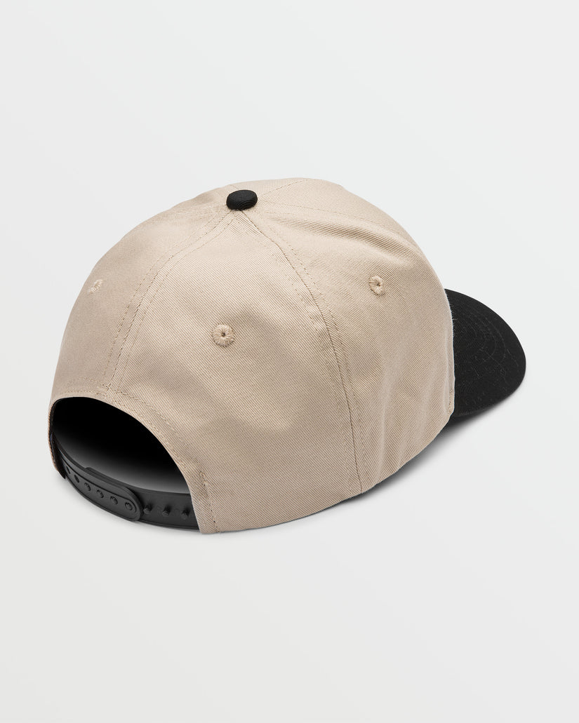 Embossed Stone Adj Hat - Light Khaki