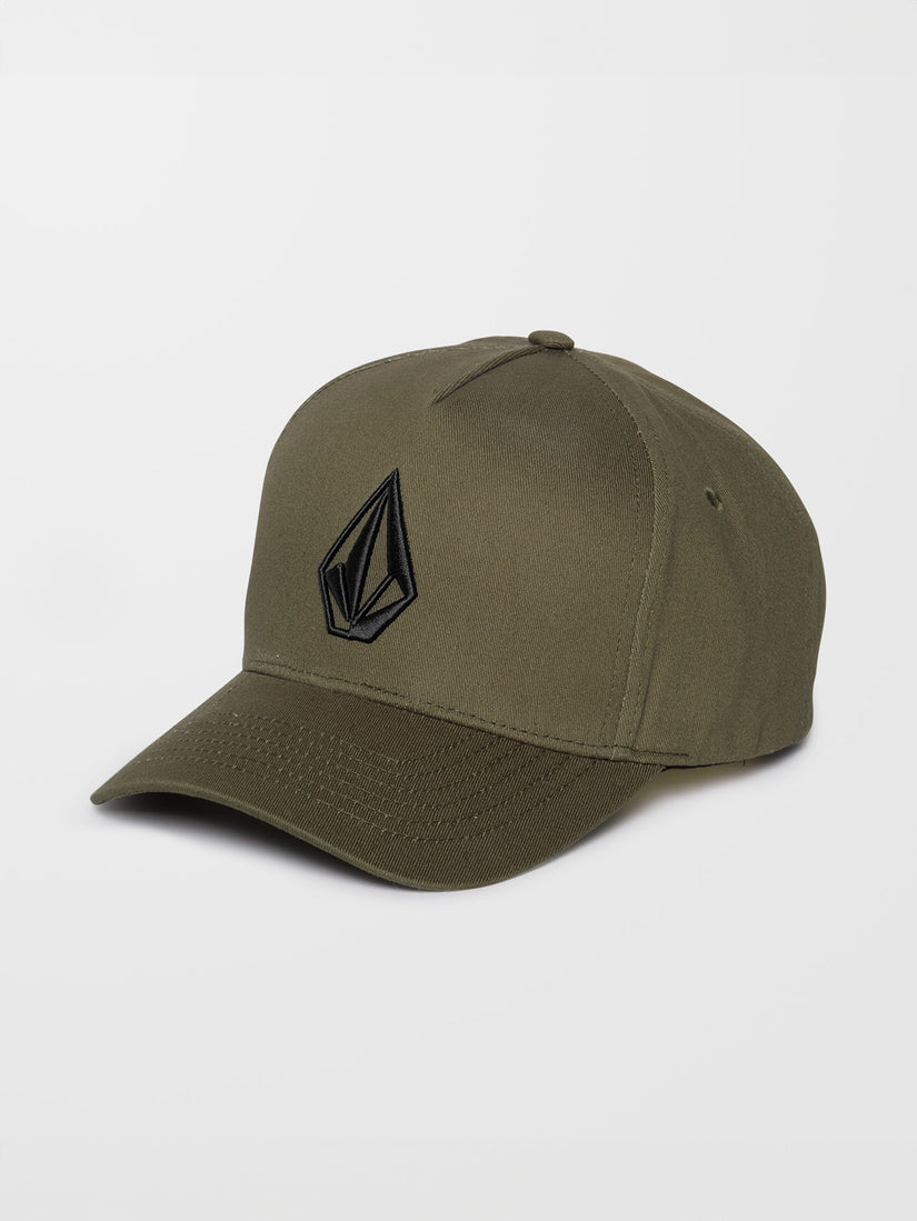 Embossed Stone Adj Hat - Wintermoss