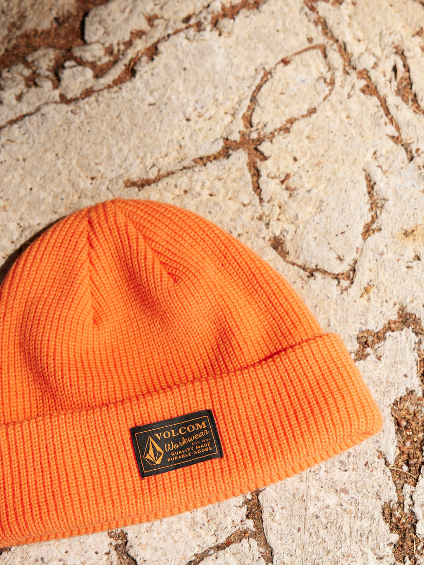 Volcom Workwear Beanie - Orange