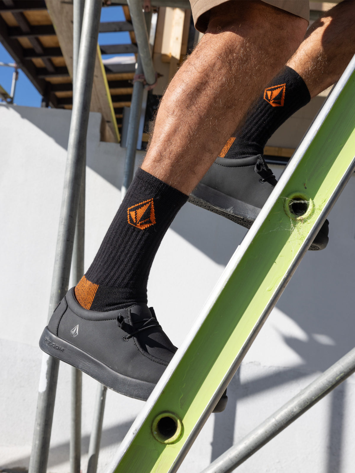 Mens Volcom Workwear Socks 3 Pack