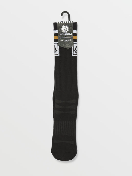 Ramp Stone Skate Sock Pr - Black