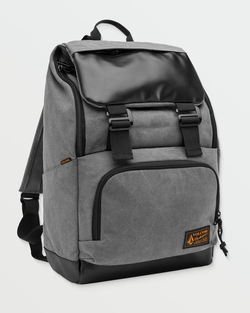 CHARTER RUCK BACKPACK - GREY – Volcom