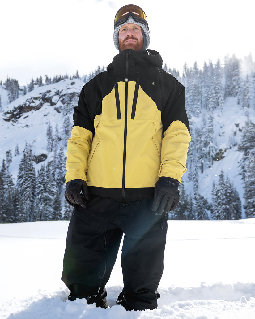 Mens Tds 2L Gore-Tex Jacket - Dark Yellow