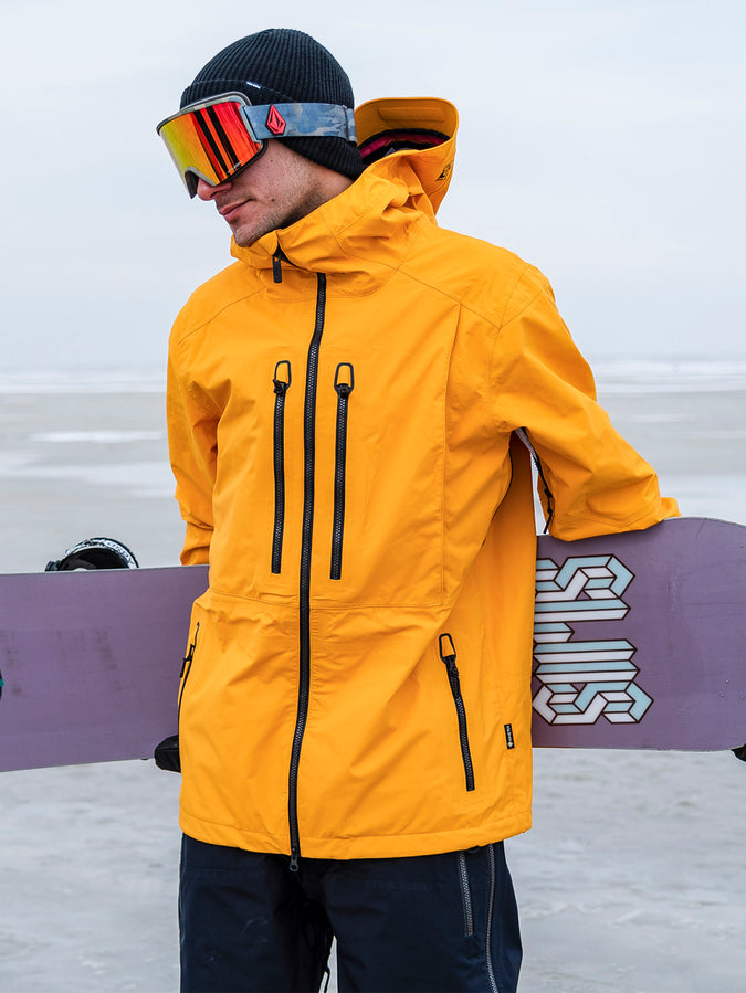 Mens Guide Gore-Tex Jacket - Gold (2023)