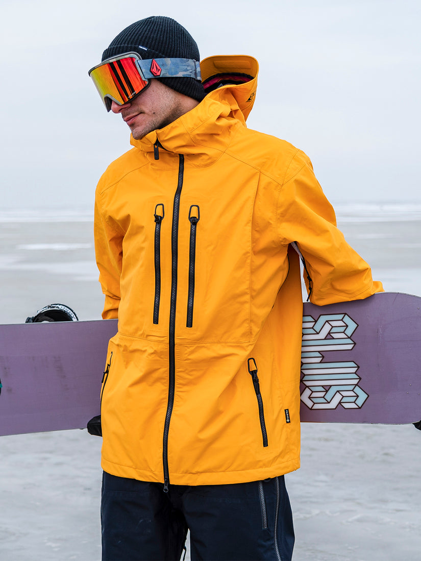Mens Guide Gore-Tex Jacket - Gold (2023)