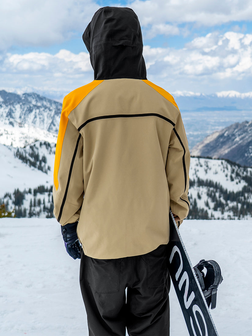 Mens Brighton Pullover Jacket - Gold (2023)