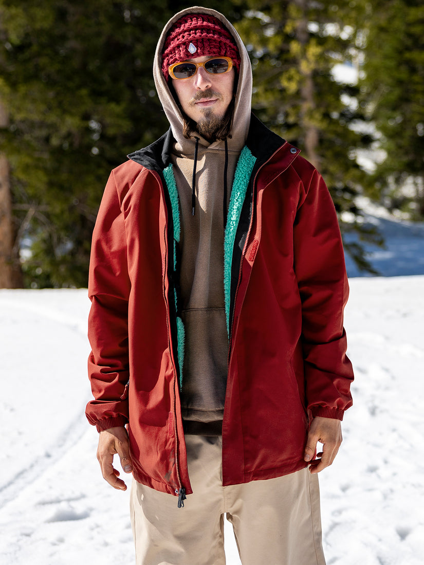 Mens Ravraah Jacket - Maroon (2023)