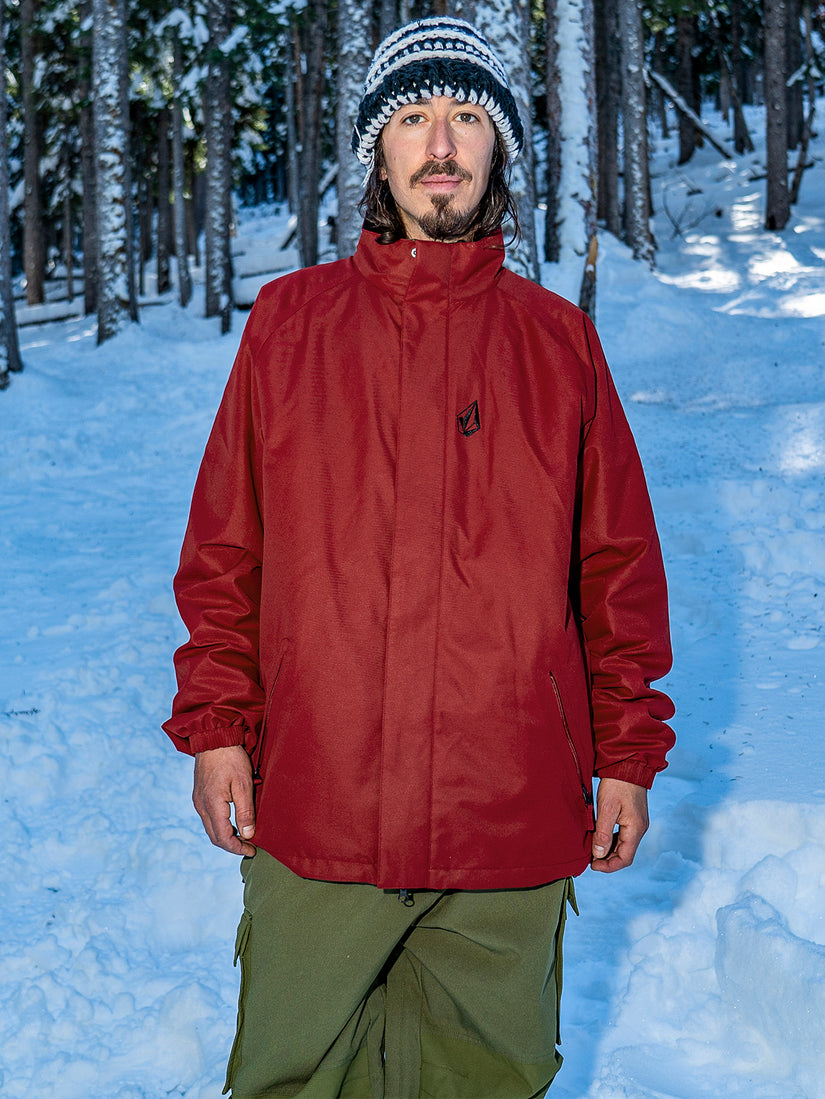 Mens Ravraah Jacket - Maroon (2023)