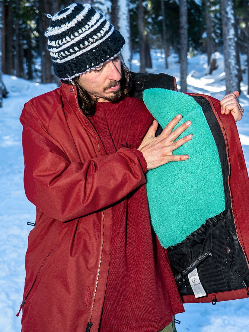 Mens Ravraah Jacket - Maroon (2023)
