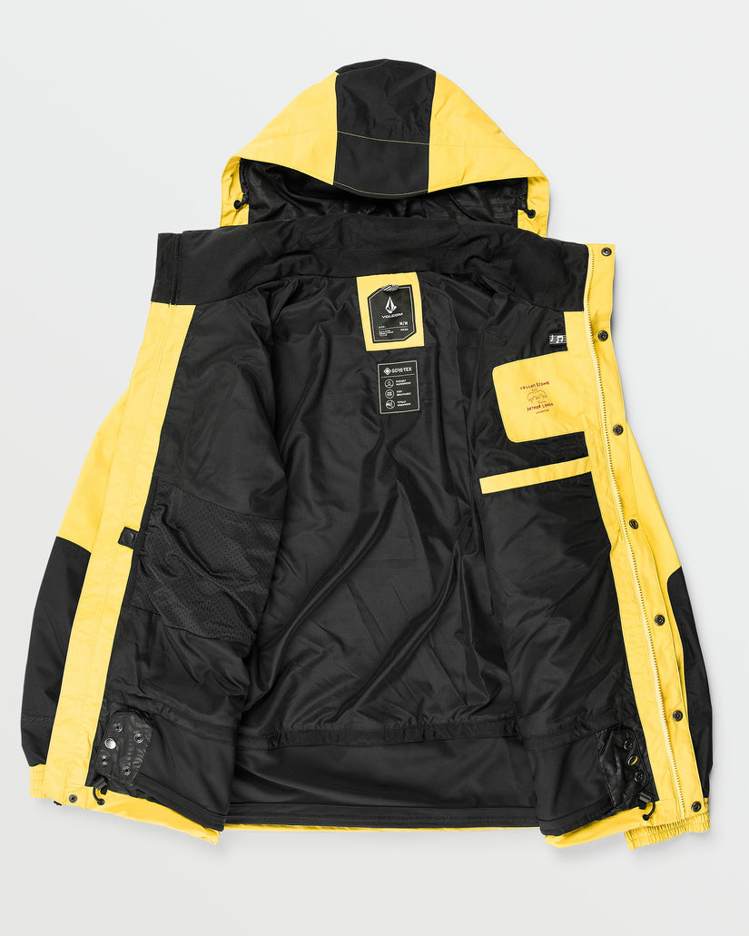 Mens Longo Gore-Tex Jacket - Dark Yellow