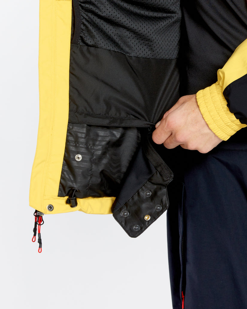 Mens Longo Gore-Tex Jacket - Dark Yellow