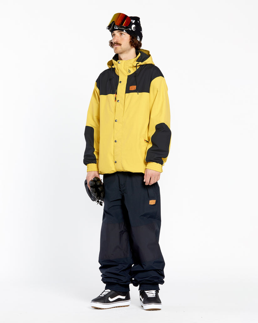 LONGO GORE-TEX JACKET - DARK YELLOW – Volcom